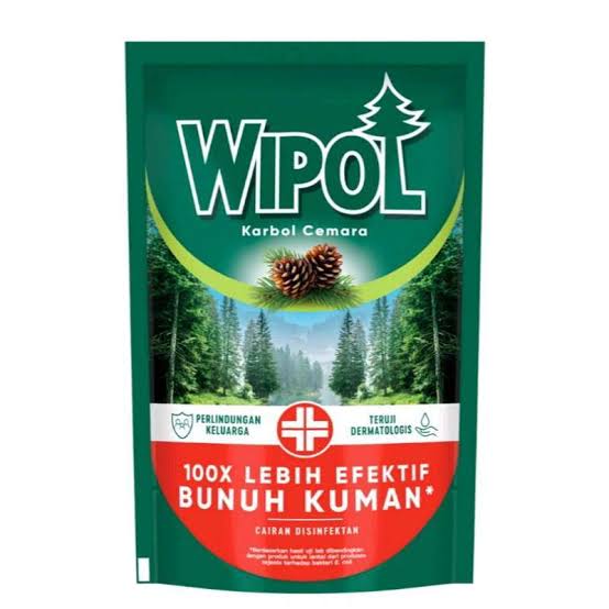 Pembersih Lantai Wipol Karbol Cemara 750ml
