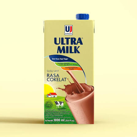 Susu UHT Ultra Milk Coklat 1000ml